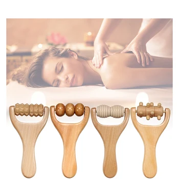 Wooden Multi-Function Massage Roller 1