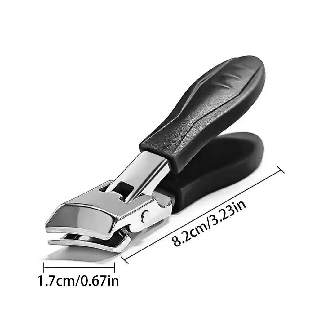 Professional Anti-Splash Slant Edge Nail Clipper Eagle Beak Stainless Steel Oblique Toe Nail Trimmers Trim Nails Nail Clipper
