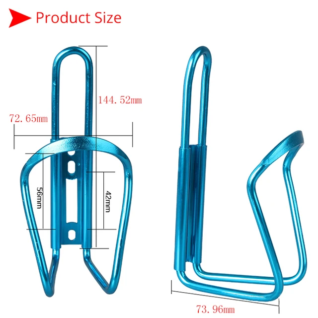 Bicycle Bottle Holder Aluminum Alloy Bicycle Kettle Cage Universal Road Mountain Bike Water Bottle Rack Cycling Water Cup Mount 5