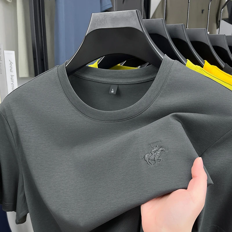 مصمم العلامة التجارية قصيرة الأكمام تي شيرت الراقي...