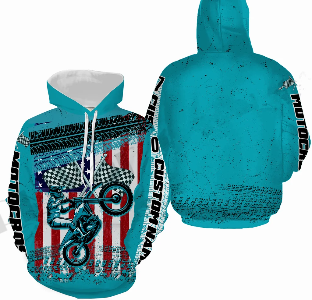 

Newest 3D Print Motocross Racing Jacket Unique Hrajuku Streetwear Unisex Casual Hoodies/Zip/Sweatshirt Tops