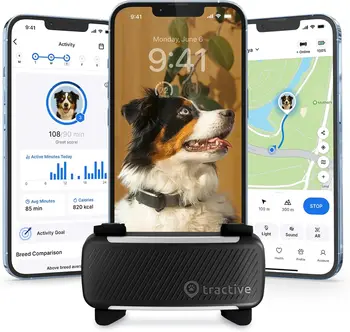 Smart GPS Dog Tracker with Live Tracking, Health Monitoring, and Virtual Fence for Pet Safety 1