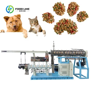 Macchina per Mangime Galleggiante per Pesci, Estrusore Personalizzato per Pasti Quotidiani per Gatti, Linea di Estrusione per Alimenti per Animali Domestici