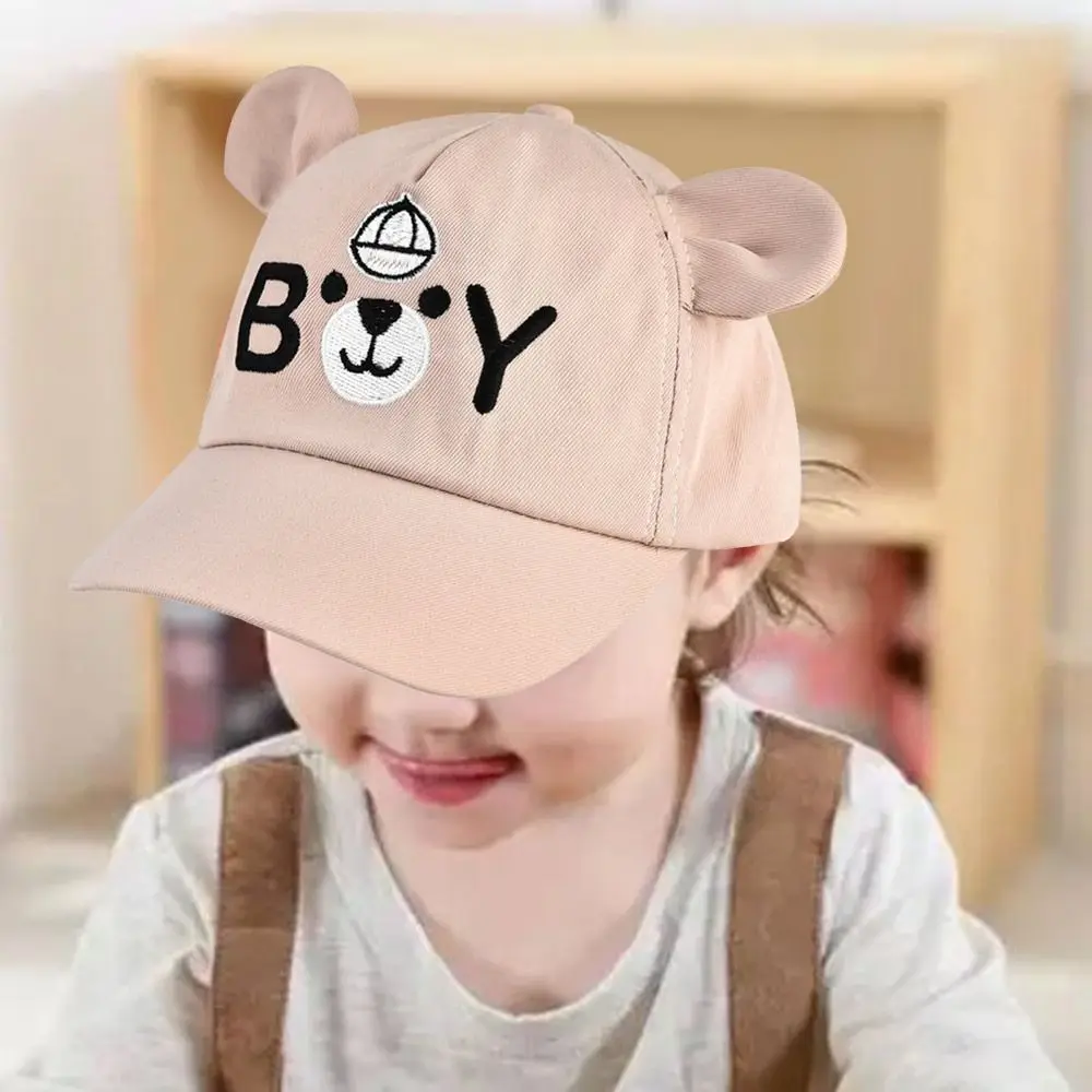Kids Boys Girls Hat Baby Baseball Cap Toddlder Children Hat Cartoon Fisherman Hat Sun Protection Sunshade Hat Duck Tongue Cap