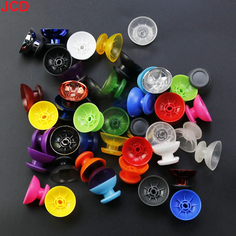 JCD 2pcs 3D Analog Joystick Stick For PS5 Controller Analogue Thumbsticks Caps Mushroom Game Head Rocker Replacement - 5