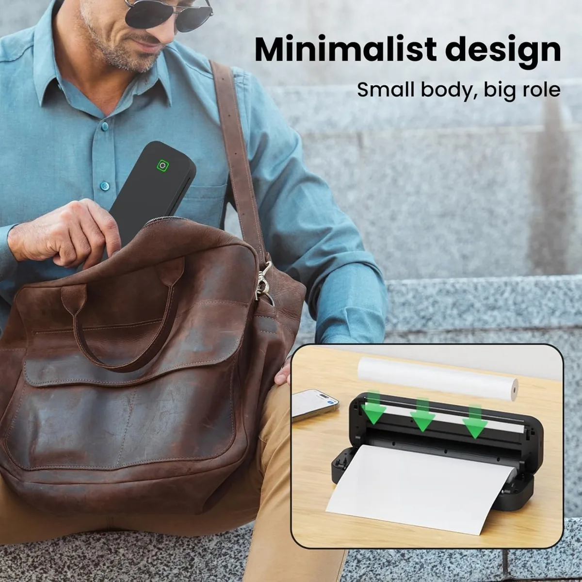 A4 Thermal Paper Rolls 210*30mmBPA Free for A40/MT810/F1S/F2S/ATS886 Mini Wireless Bluetooth Portable Printer