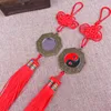 1PC Bagua Mirror Chinese Feng Shui Bagua Mirror With Chinese Knot Tassel for Office Family Protection Automobile Decoration 4
