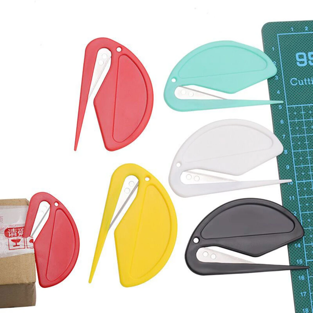 Mail opener Letter Opener Envelope Mail Slitter with Razor Wrapping Cutter Box Opener Papers Cutter Plastic Cutting Supplies