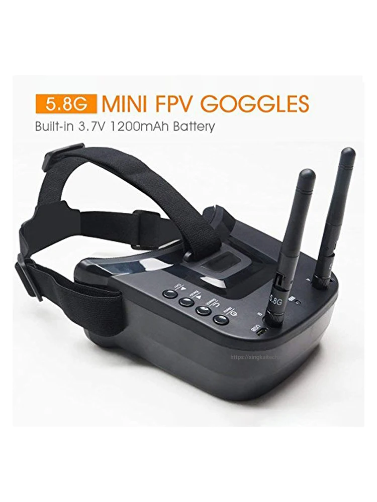 Lunettes FPV VR009 5.8G 40CH Recherche Auto Écran 3 Pouces