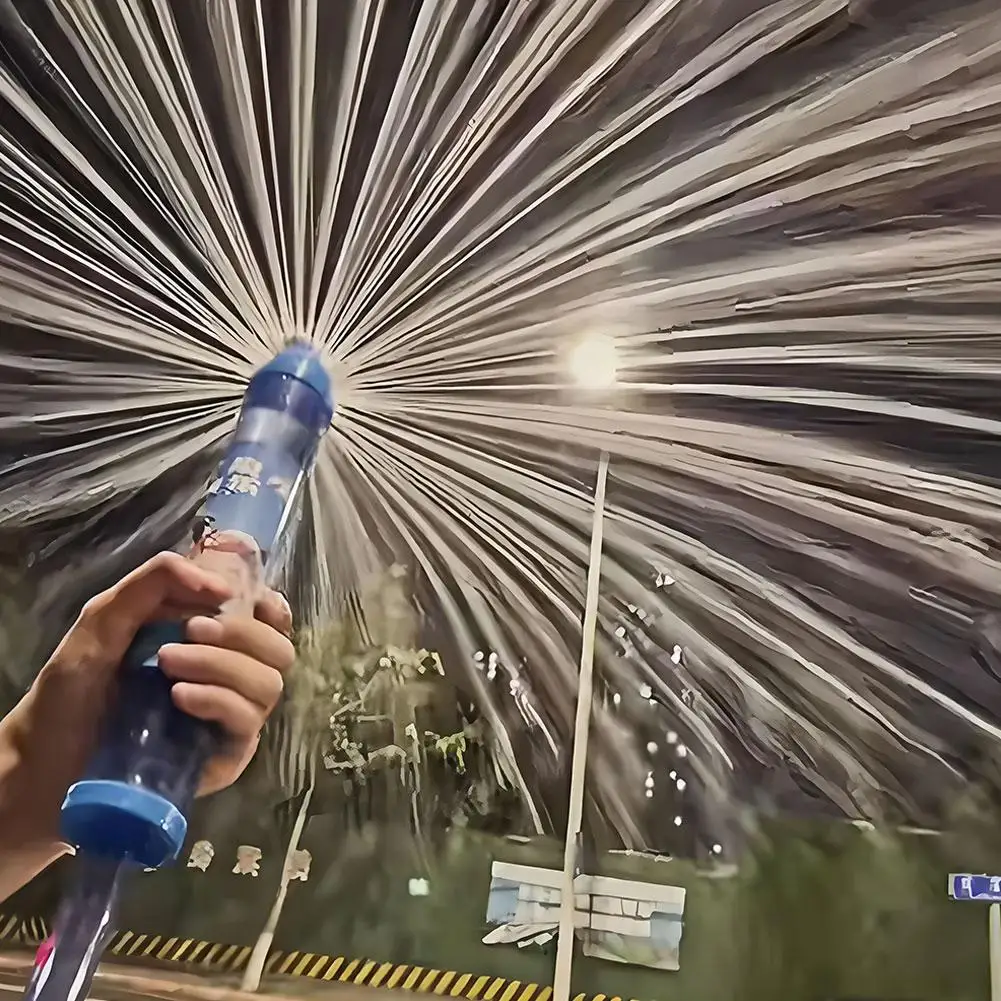Fireworks Water Spray Toy Couple Takes Photos Under Street Lights To Commemorate The Atmosphere Romantic Props Gift Pool Game Fr