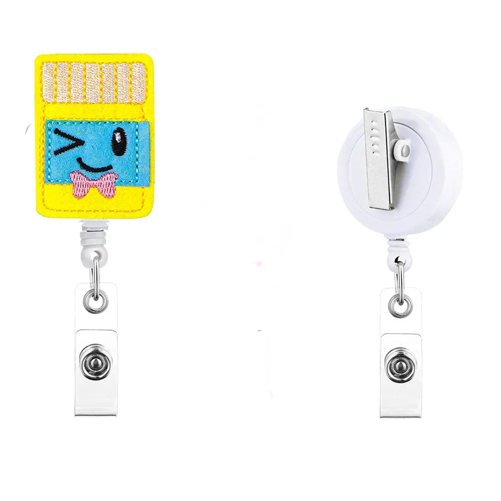 1~10PCS Retractable Pull Badge Nurse Cute Badge Reel Clip Badge Holder ID  Card ID Card Chain Clips For Nurses Doctors - AliExpress