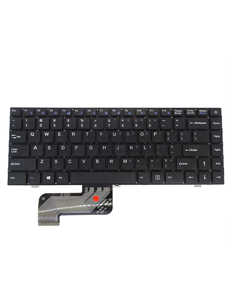 Original Eua Inglês Substituição Teclados Mini300n Dk_mini 300n 343000083 Notebook Teclado Portátil Padrão Peças sem Luz de Fundo - Imagem 5