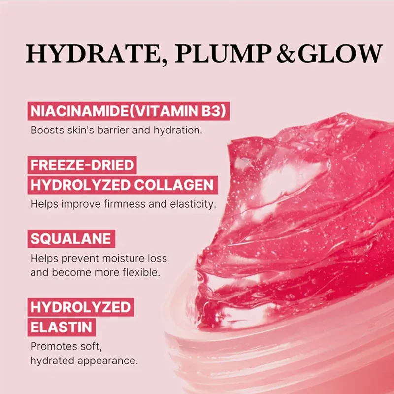 Facial Serum KOEC Facial Micro-needle Essence Shrinks Pores Remove Comedones Collagen Jelly Cream Nourishes Moisturizes Smooth Facial Care