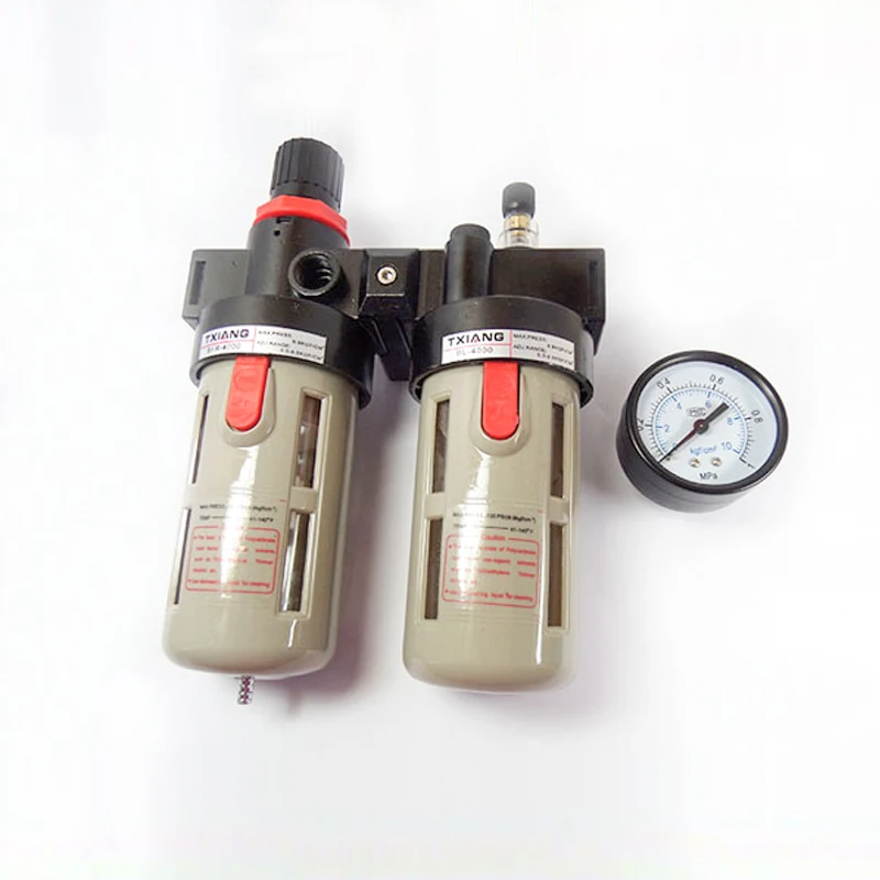 

BFC2000 BFC3000 BFC4000 G1/4 G3/8 G1/2 Air Filter Pressure Regulator Valve Lubricator Pneumatic Compressor Oil Separator