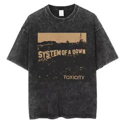 Vintage System of A Down Toxicity Album Cover Graphic Tee - 90s Rock Style in Premium Cotton - L (92804)