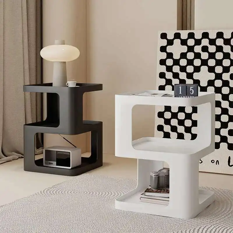 Modern Luxury Side Table Sofa Cabinet Living Room Personality Creative Bedside , Nordic Mini Small Coffee Table New