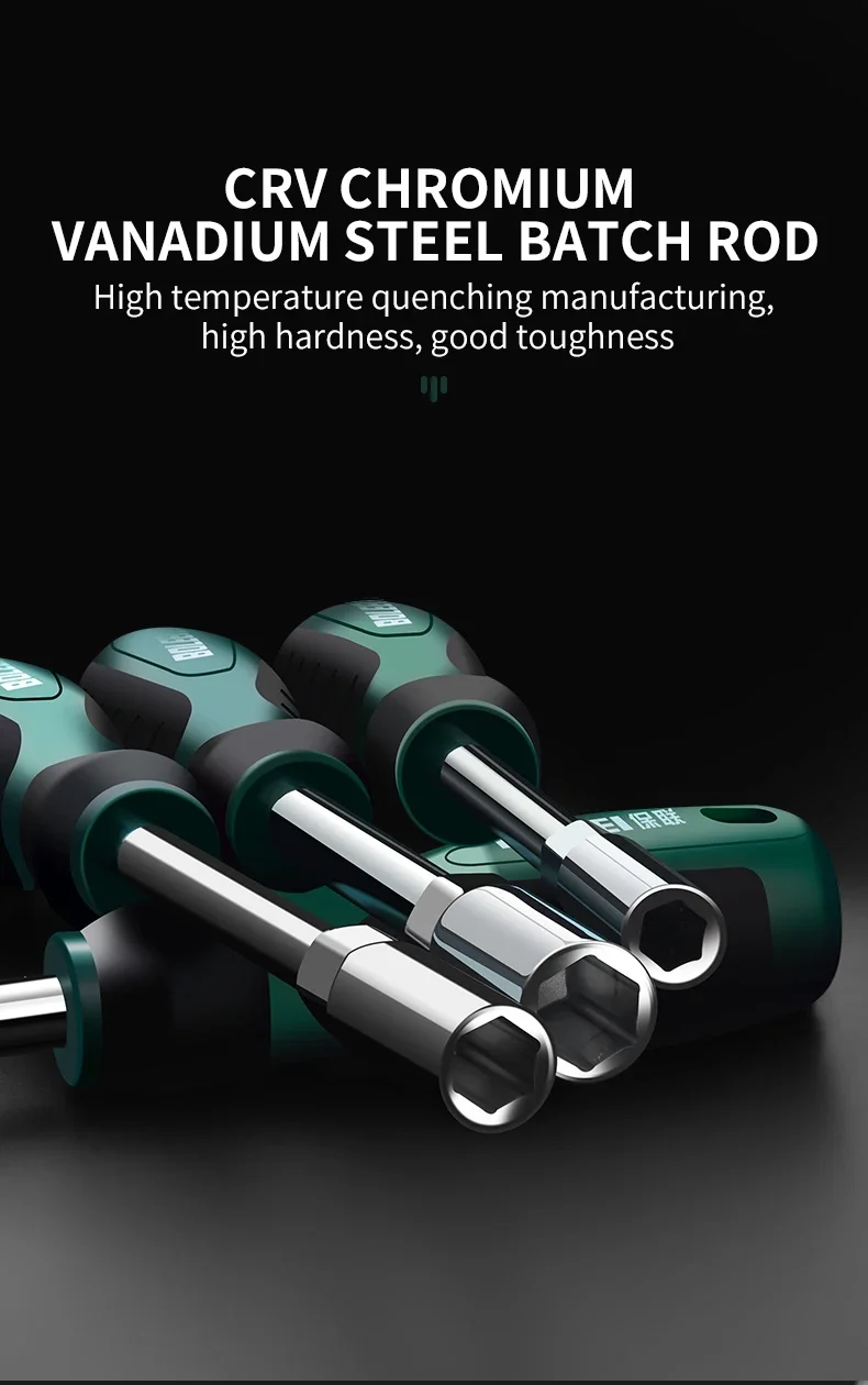 Metall-Steckschlüssel Schraubendreher Sechskant-Schlüssel Mutternschlüssel Handwerkzeug 5mm 6mm 7mm 8mm 9mm 10mm 11mm 12mm 13mm – Detail 5