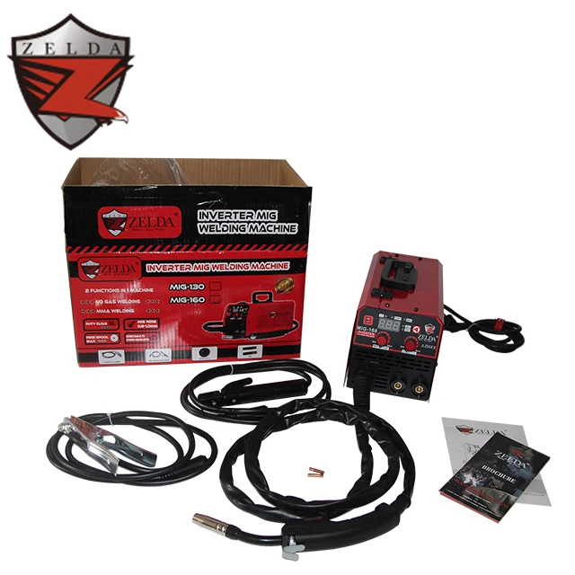Multifunction 2 in 1 flux core welding machine portable 160a gasless mig welder 6