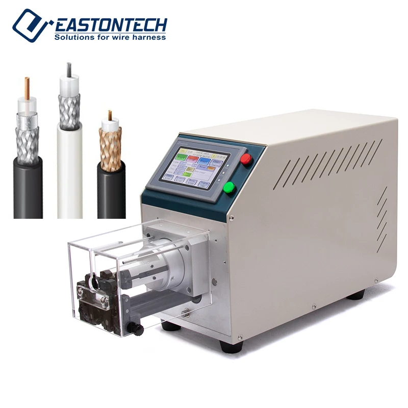 

EW-06F Coaxial Cable Stripping Machine Stripping Cable Coaxial Semi-automatic Multi-layer Rotary Peeling Machine