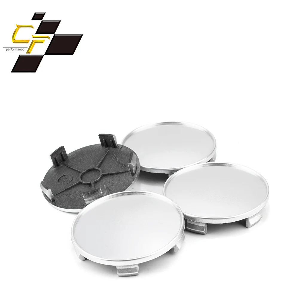 

CF Performance 1pc/4pcs 69mm(2.72in)(+ -1mm)/64mm(2.52in)(+ -1mm) Wheel Center Hub Caps Interior Car Accessory Exterior Part