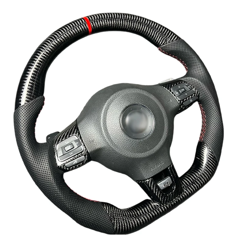 

Подходит для Volkswagen Golf Mk6 руль из углеродного волокна MK5 GTS POLO