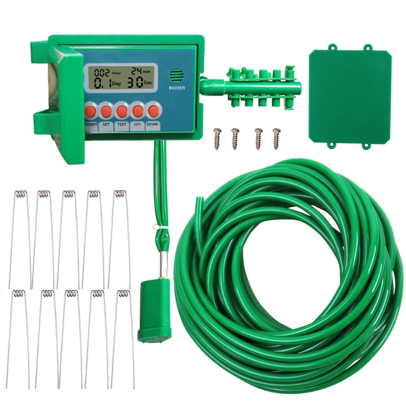 

Drip irrigation System with Distribution Tubing Hose DIY Saving Water Automatic Plant Watering Set Aumatic/Manual 45BE