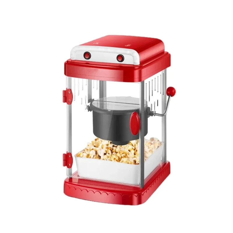 New Popcorn Machine Commercial Household Automatic Electric Popcorn Machine Children's Small Mini Stall