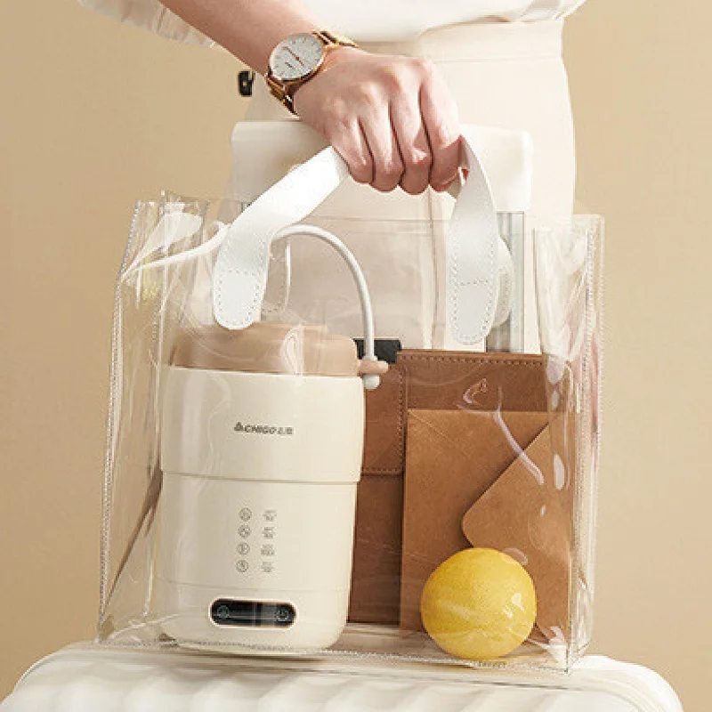 500ml Multifunctional Electric Kettle Portable Travel Electric Cup 4 Gear djust Temperature Teapot Office Stew Boil Cup 220V 5