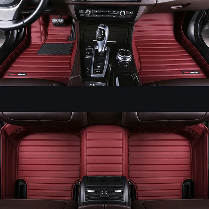 

High Quality Customized Single And Double Layer Detachable Stripe Style Car Floor Mat For Hummer H1 H2 H3 Auto Parts