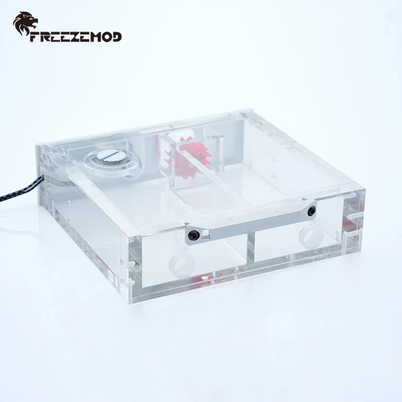 Zemod-refrigerador de Água para Computador Tanque de Água Unidade Óptica Única Painel de Metal va Cristal Líquido Sentido de Temperatura Gqsx-d1s - Imagem 6