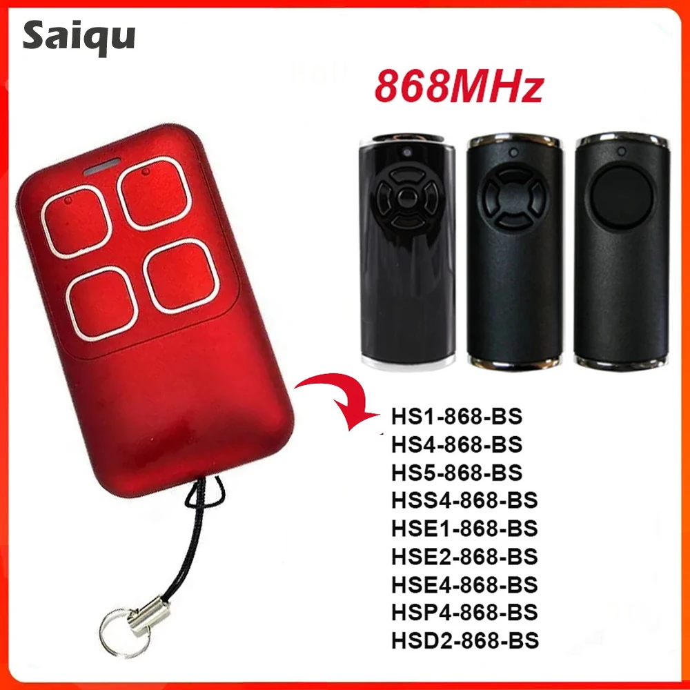 Remote Control Duplicator for HORMANN BiSecur HSE HS HSS HSD HSP 1 2 4 5 868 BS 868MHz Remote Control Garage Door Opener