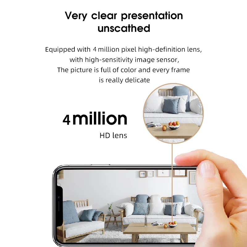 Mini 4G/Wifi1080p Hd Camera Ultra-Long Standby Field Transmission Mobile Phone Small Indoor Mini Camera with Infrared Night Visi