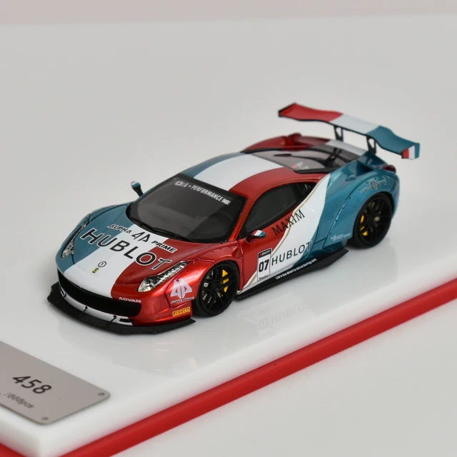 Scaleminiレジンモデルカー、1:64、458 - AliExpress