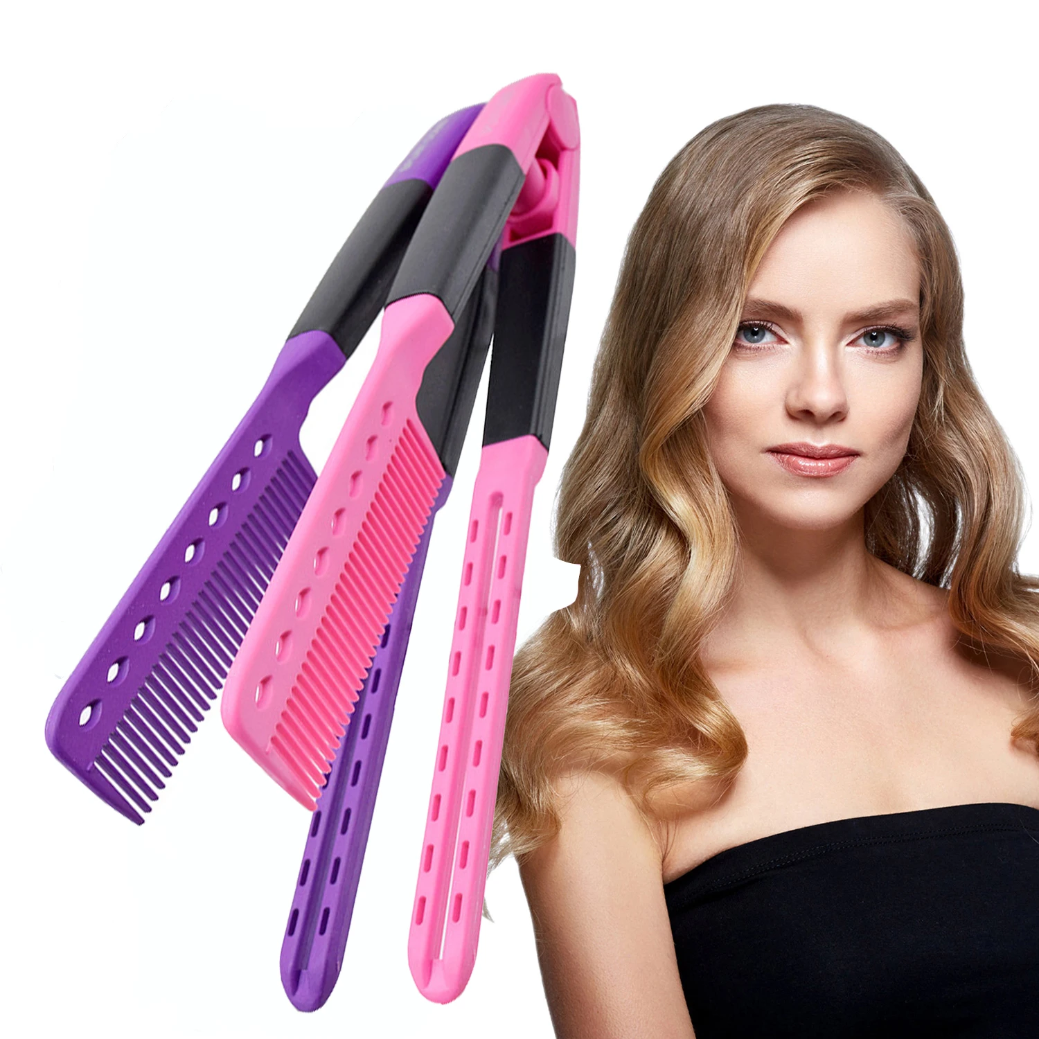 

Hair Comb Straightening Brush Women's Styling tools Portable Hair Brush Wireless Mini Hair Straightener Brush Normal Comb Home