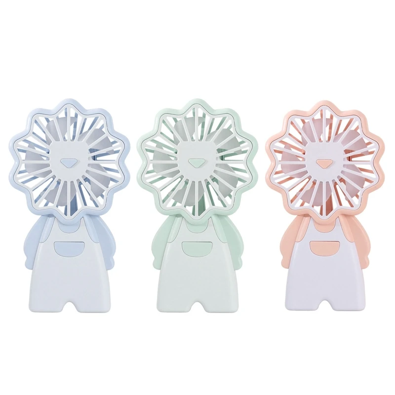 

Mini Fan Handheld Fan with 400mAh Battery Mini Fan 3 Speed Rechargeable Dropship