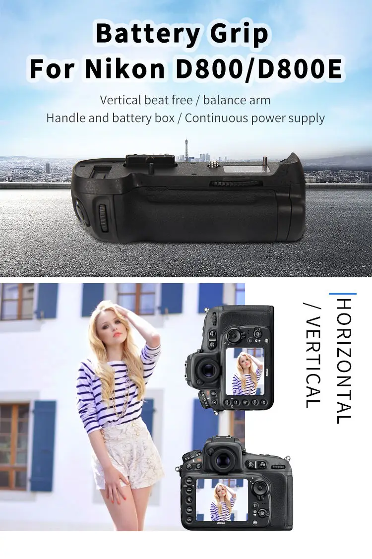 Nikon D800+バッテリーグリップ、64gbCFカード付き Amazon.com : Big