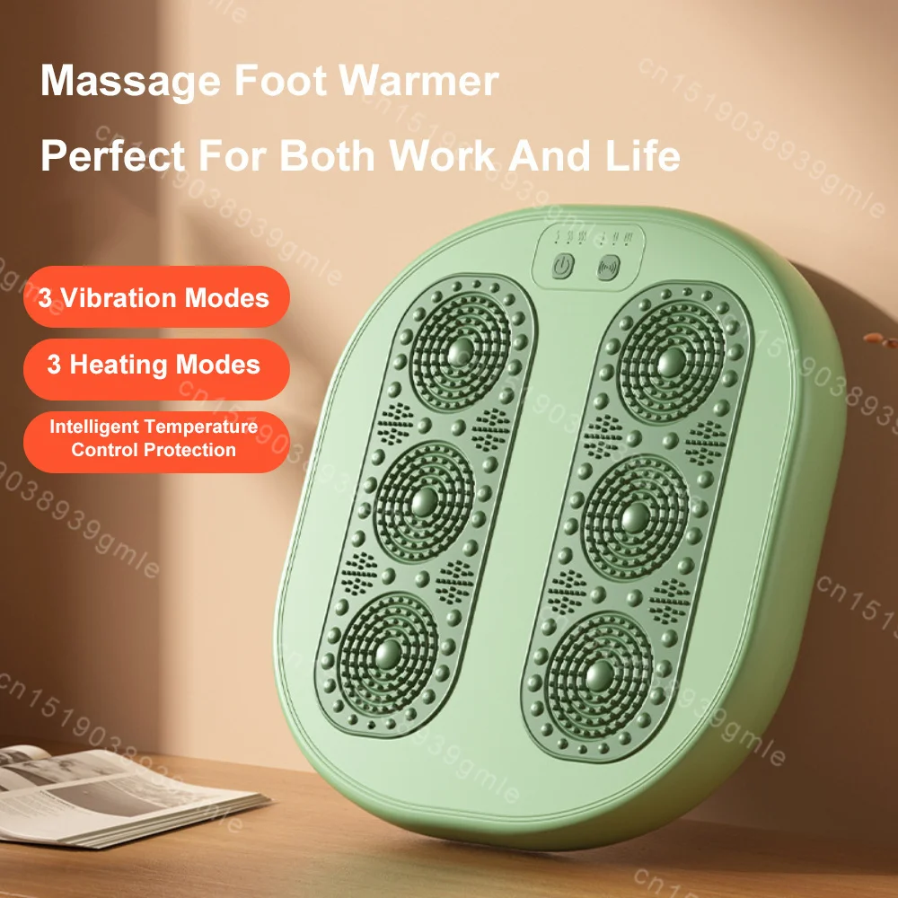 Electric Foot Heating Massage Pad Foot Warmer Portable Winter Foots Warming Mat for Home Intelligent Foot Massager with Heat