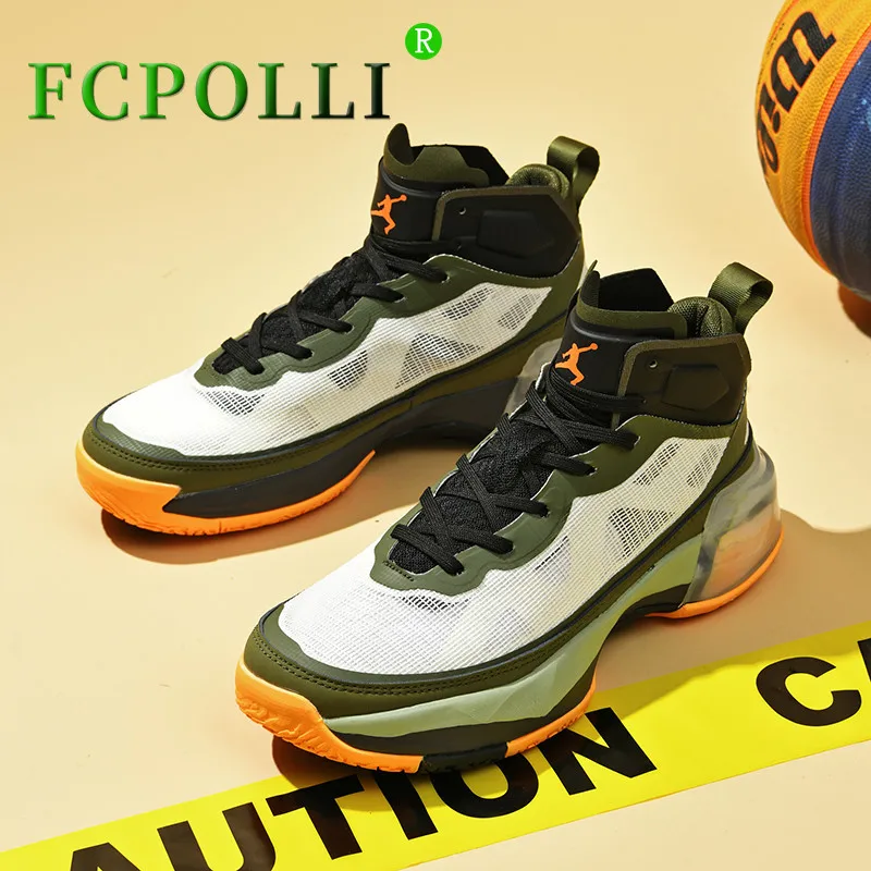 

2023 New Men Basketball Shoes High Top Sport Shoes Boy Brand Designer Basketball Boots Mens Hard-Wearing Gym Trainers Man