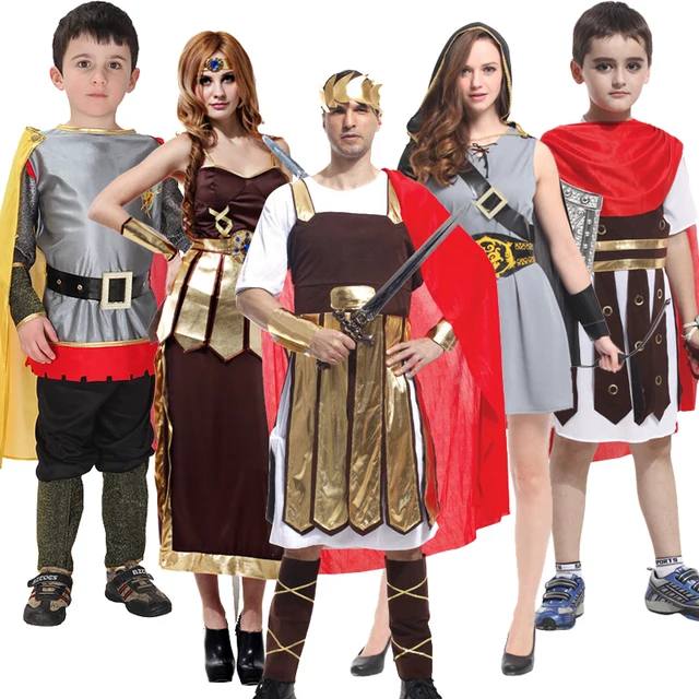 Halloween Men Roman Warrior Cosplay Costumes: Unleash Your Inner Hero!