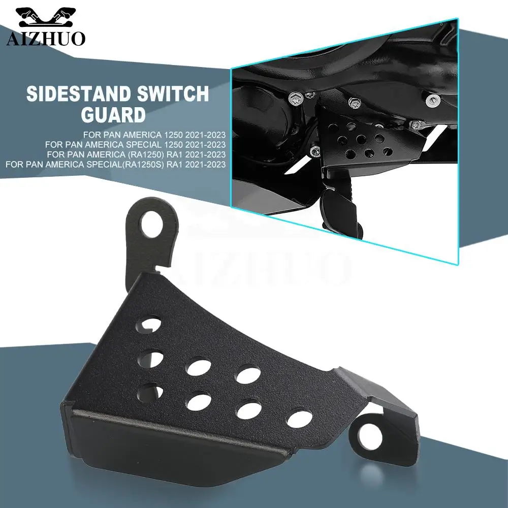 

Motorcycle Side Stand Ignition Interruption Switch Protective Cover Guard Protect For Pan America 1250 S Special 2021 2022 2023