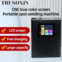 Portable spot welding machine professional color screen small mini 18650 lithium battery mobile phone battery diy complete kit t 1