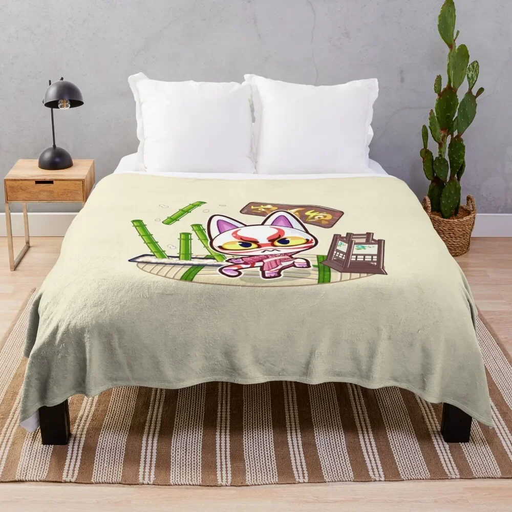

Kabuki Throw Blanket Hair Blankets For Baby Sofas Flannel Fabric Blankets