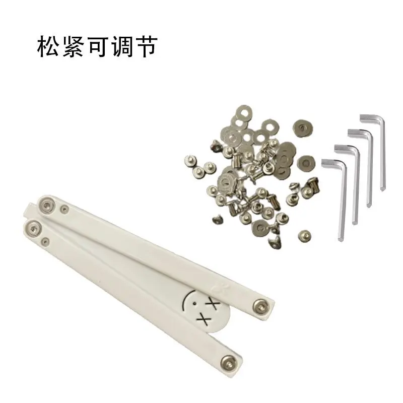Deluxe Plastic Butterfly Knife for Beginners - Stylish and Fun Play Prop