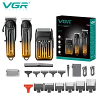 VGR 644 gradient hair cutting combination electric shaver rechargeable professional men's hair clipper carving electric pusher 1