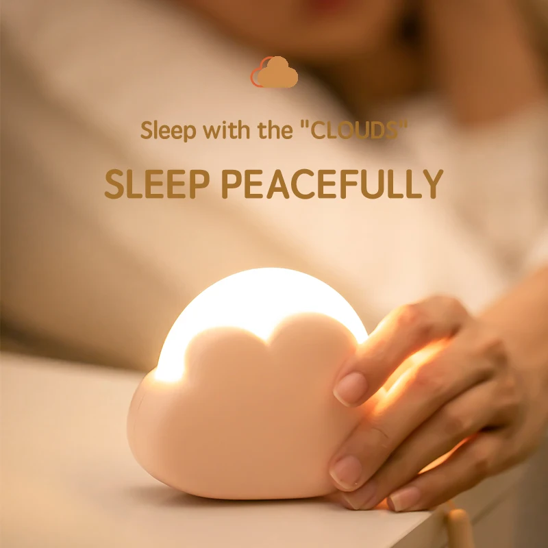 

Cloud Night Light LED Mini USB Wireless Adorable Cloud Shape Night Light For Bedroom Baby Children Creative Gift