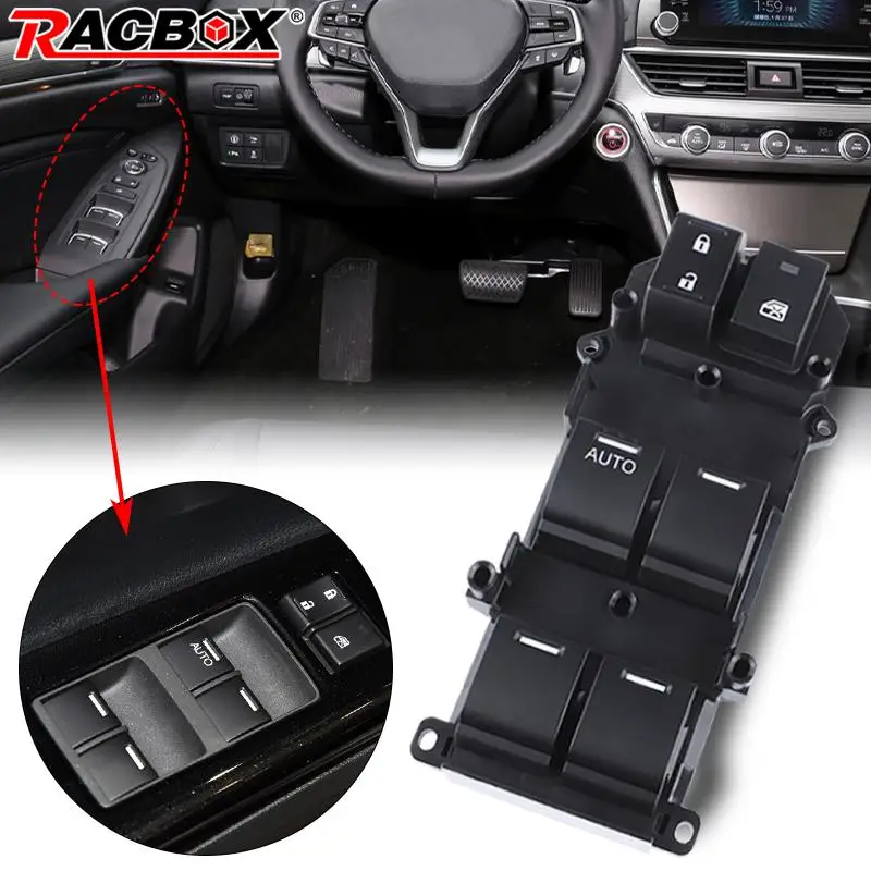 

Главный переключатель стеклоподъемника 35750-T2A-A91 для Honda Accord Sedan LX SPORT 2013 2014 2015 2016 2017