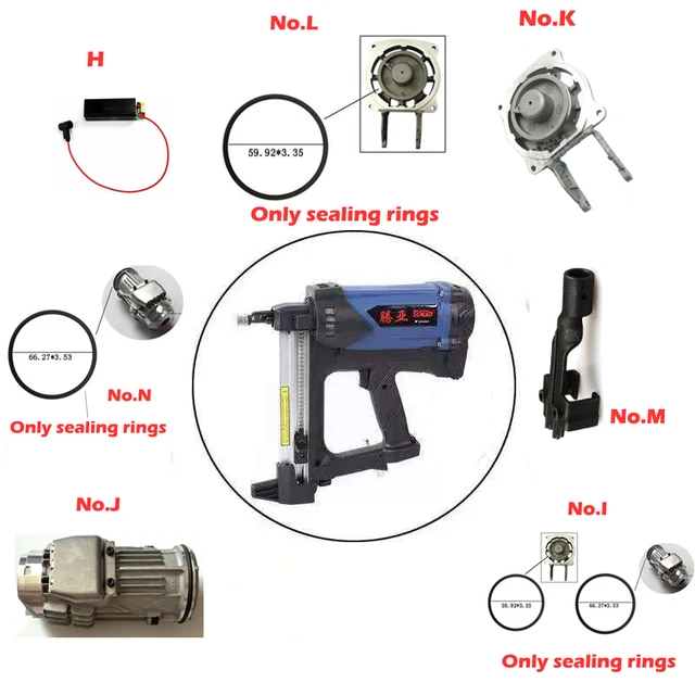 Update 144+ hitachi roofing nail gun parts best ceg.edu.vn