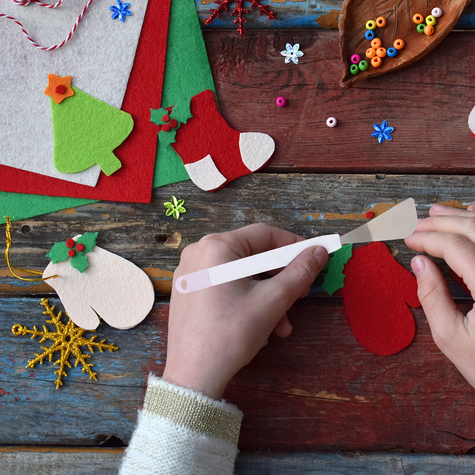 2Pcs 비닐 제초 도구 키트 DIY 수제 비닐 데칼을위한 강력한 깨지지 않는 정밀 조각 도구 맞춤 라벨 스크랩북 아트