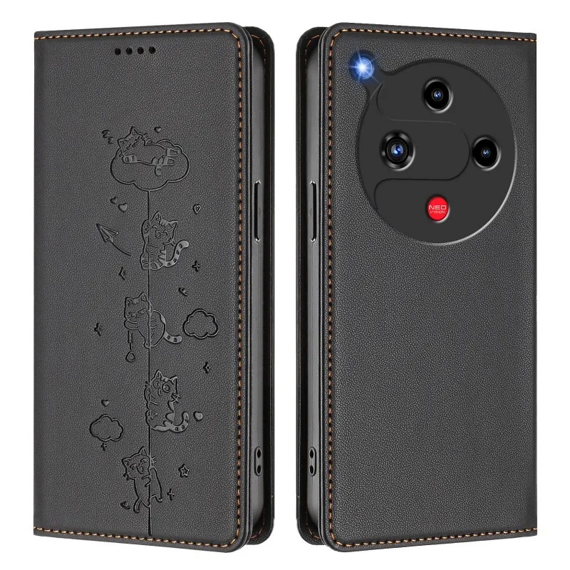 Fruity Palette Leather Wallet Protect Case with Anti-Theft Flip Cover