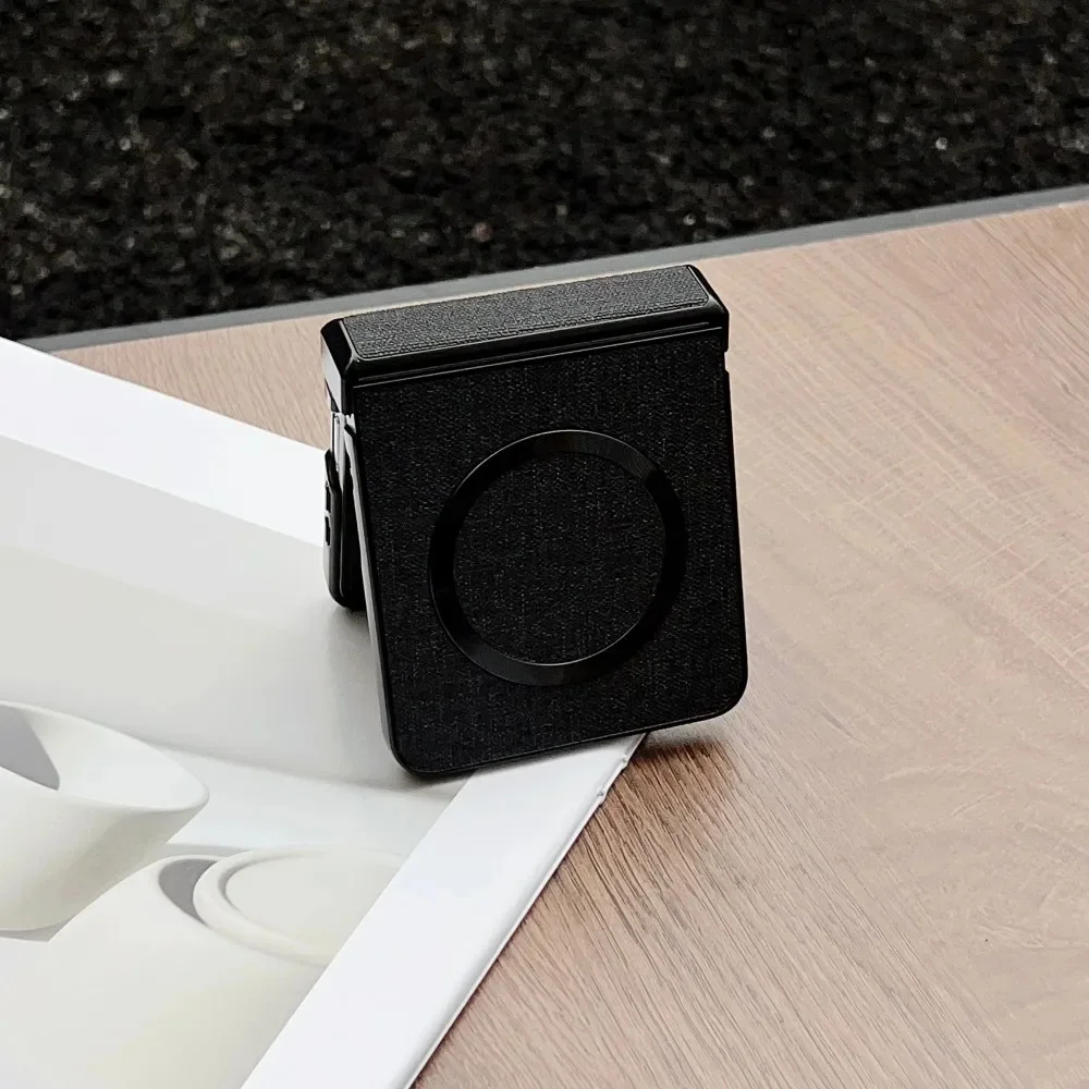 Glass Protective Film MagSafe Magnetic Wireless Charging Case with Full Cloth Cover